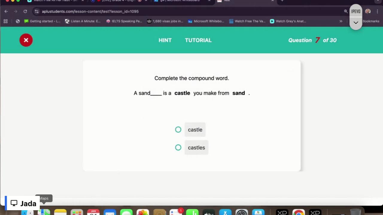 Grade 4 - English: Compound words