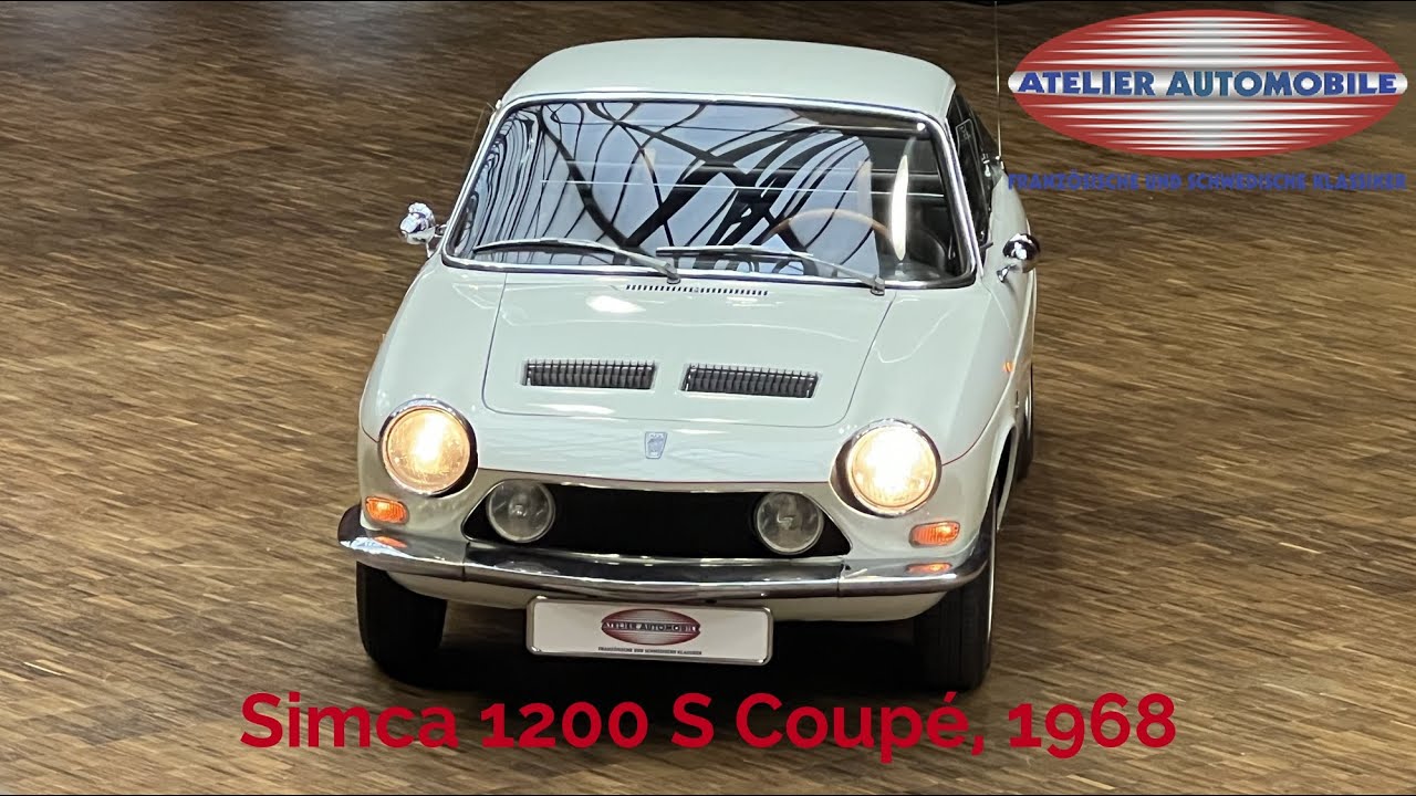 Simca 1200 S Coup&eacute;, 1968