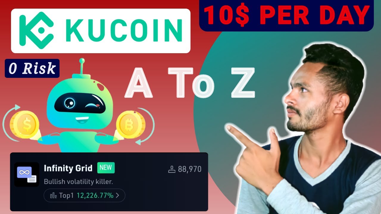 KuCoin Bot Treding (Infinity Grid) Live Treding 100% Profit.
