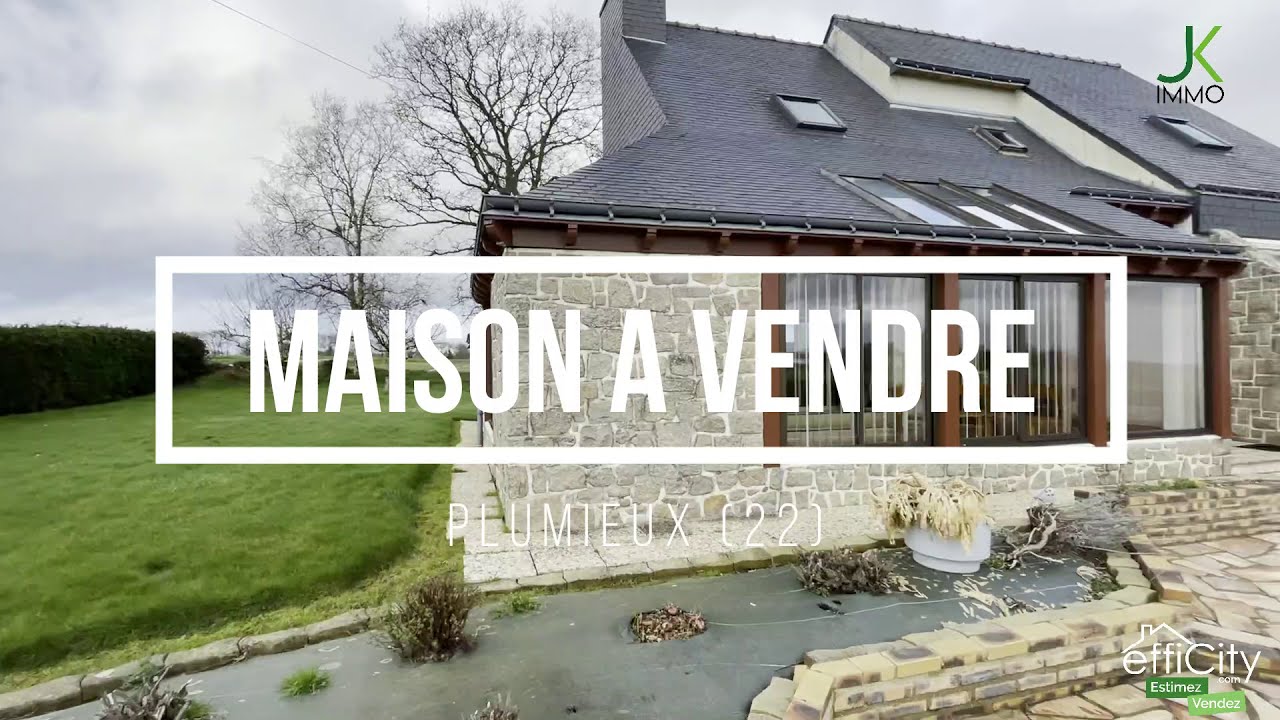 A VENDRE - Maison 5 pièces - 136m2 - Plumieux (22)