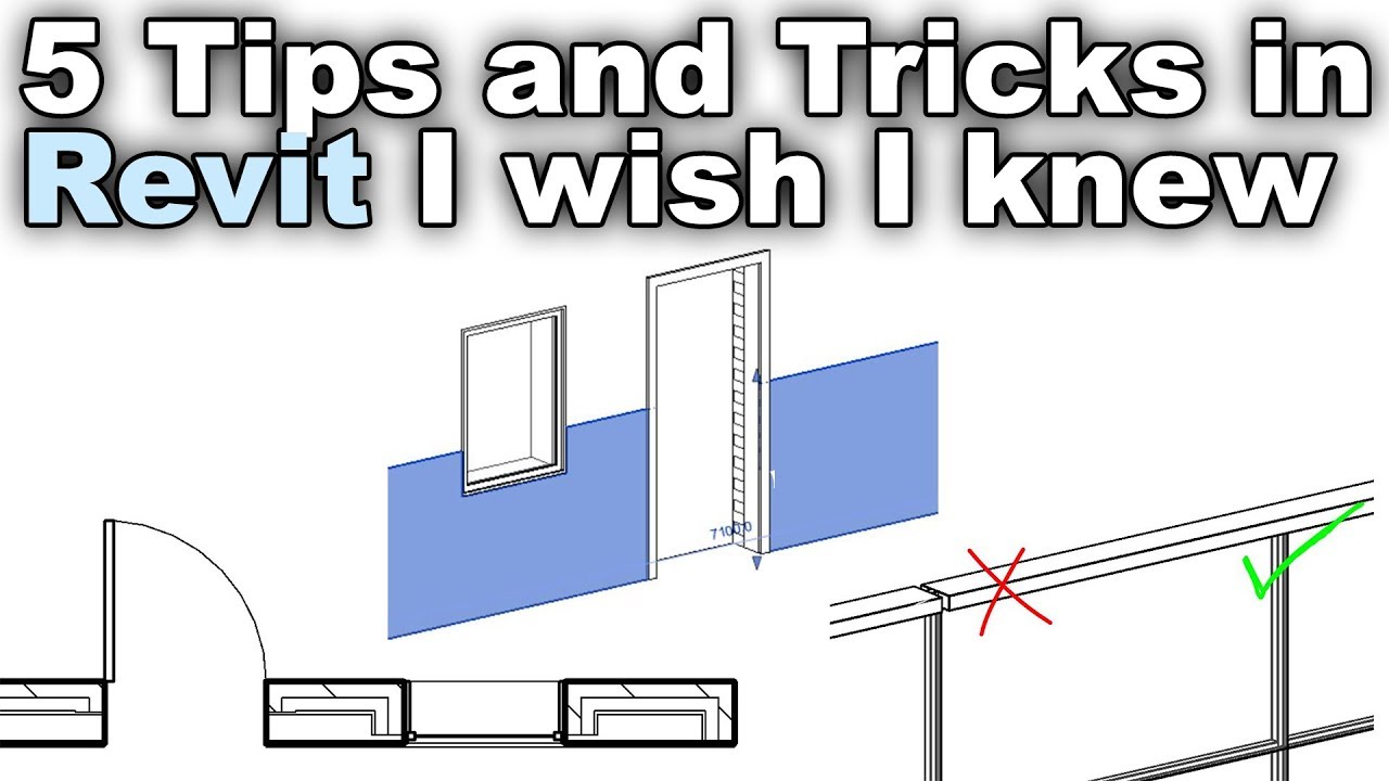 5 tips and tricks in Revit I Wish I Knew When I Started!
