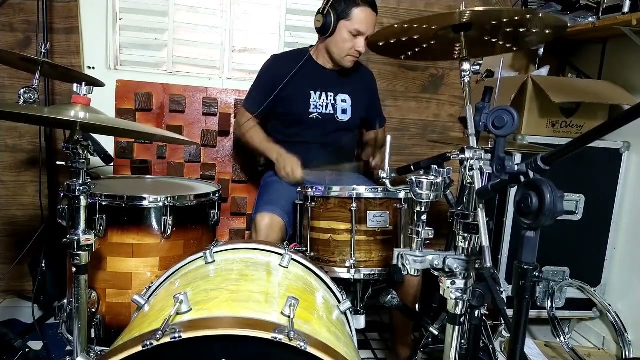 um só dia- Marcus Salles (drum cover) Guilheu