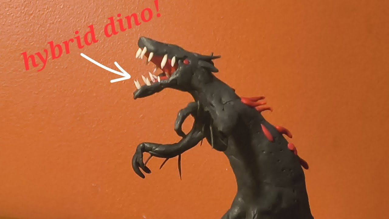 I made a clay dinosaur!