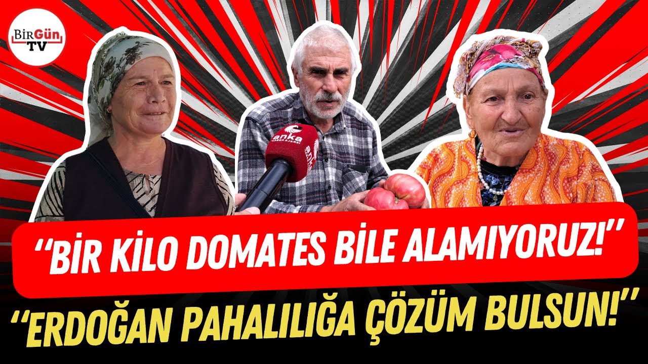 Artvin’de pazara giden emekliler isyan etti: “ERDOĞAN PAHALILIĞA ÇÖZÜM BULSUN!