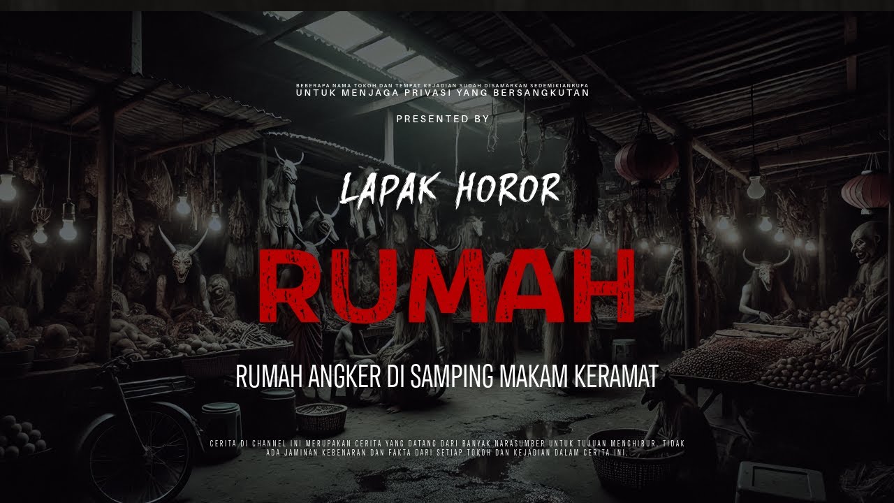 RUMAH - RUMAH ANGKER DI SAMPING MAKAM KERAMAT | EP197 Lapak Horor