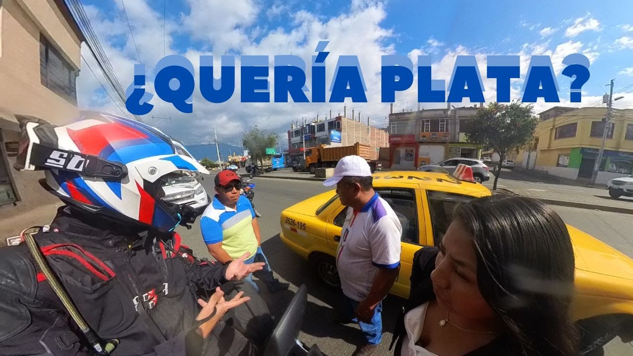 Cap #17 CHOCAMOS CAMINO A BAÑOS 🏍️ #ecuador | Viajando en moto por Sudamérica