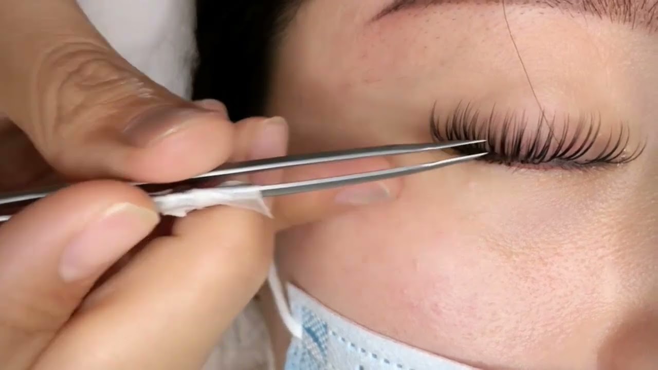 Cách nối mi 1 nhíp cho người mới bắt đầu
