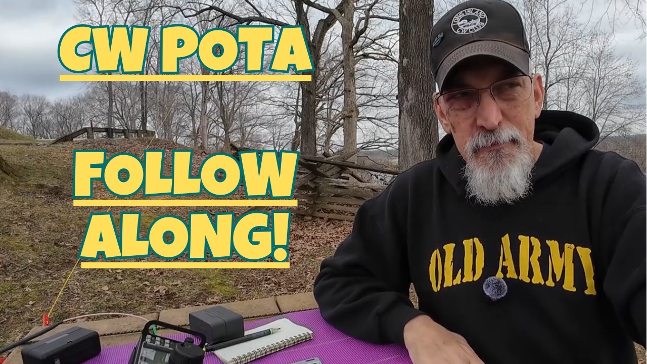 POTA in CW, CW Copy practice, Follow Along