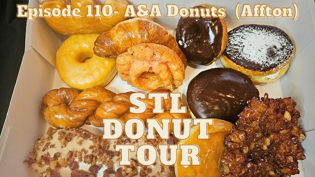 STL Donut Tour Episode 110 - A&A Donuts Pt.3 (Affton, MO) | Maple Bacon Bar & Apple Fritter