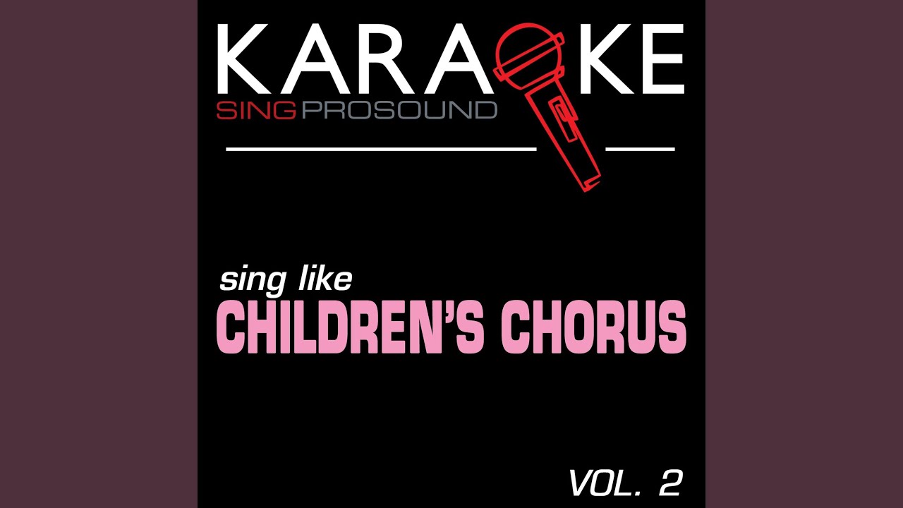 Say Eh Oh (Teletubbies) (In the Style of Children's Chorus) (Karaoke with Background Vocal)