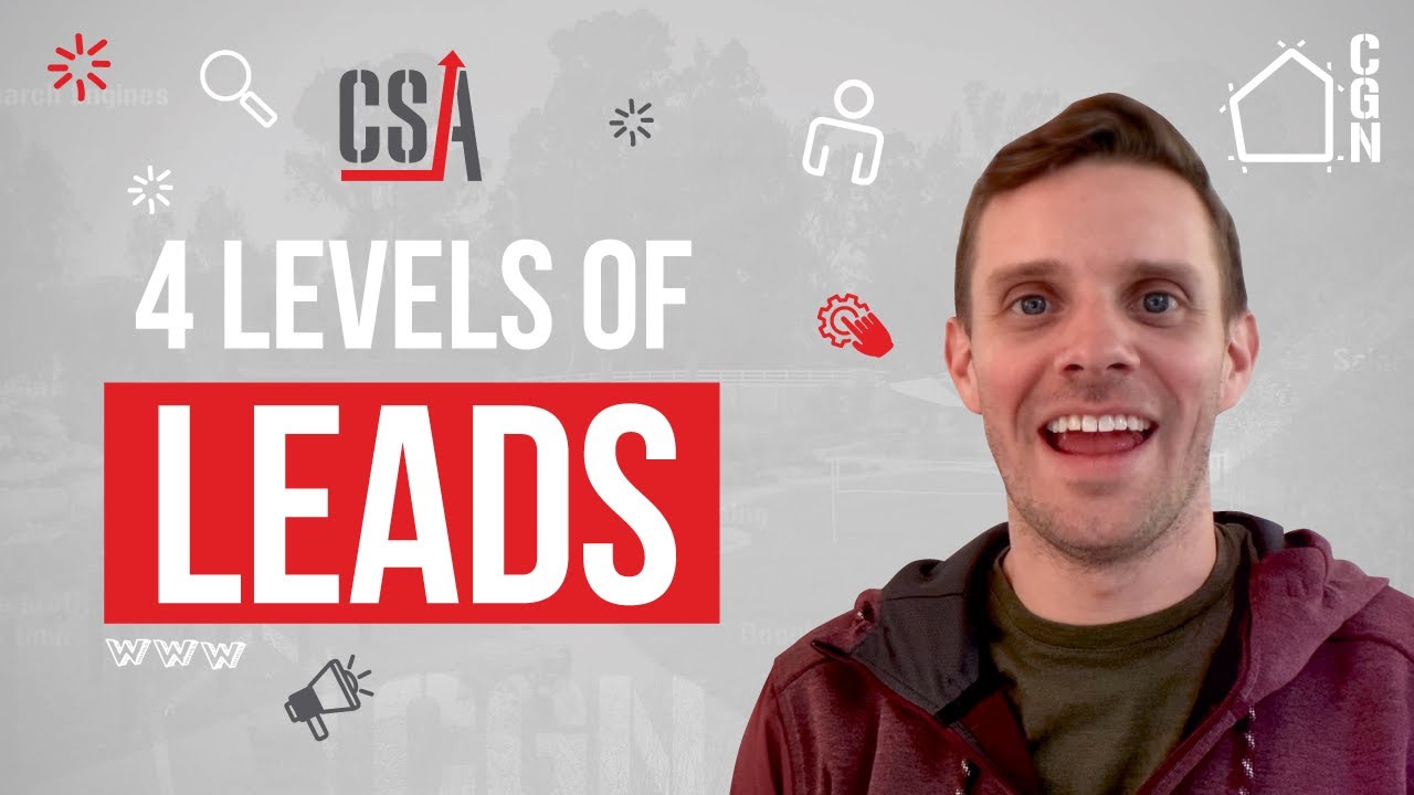 The 4 Levels of Lead Generation | Contractor Sales Academy