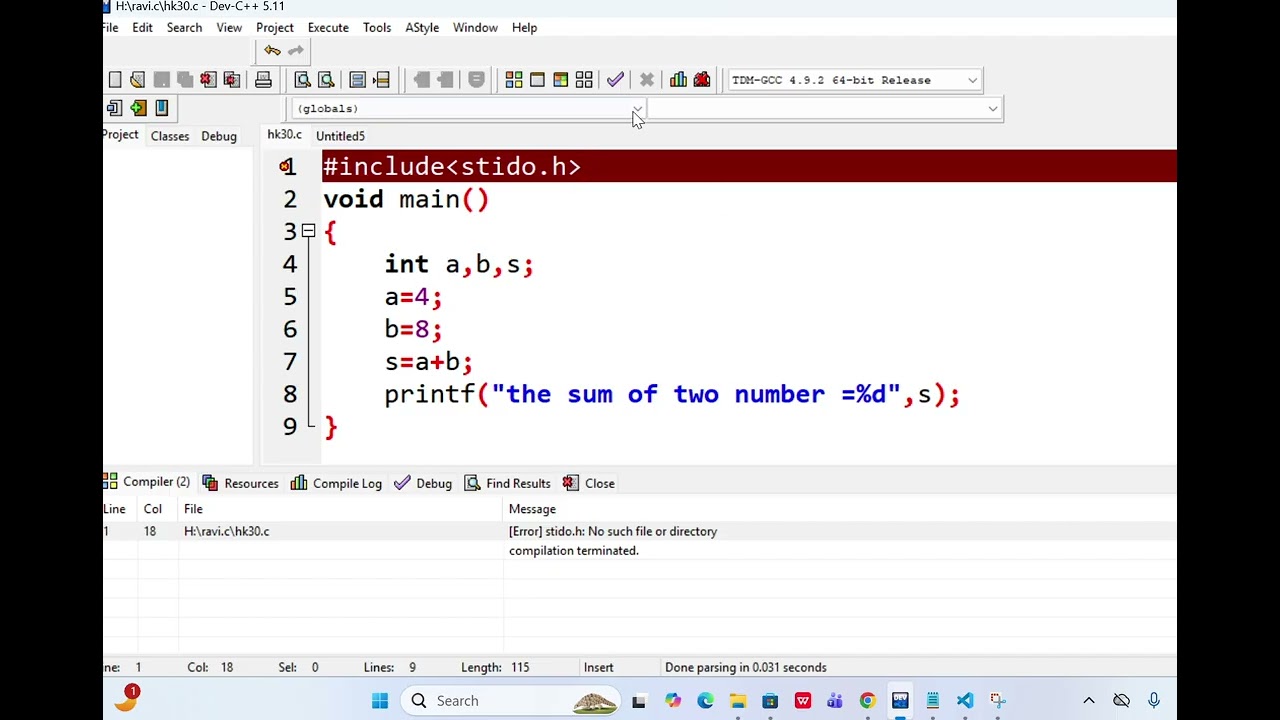 #addition of two number in c #c programing #turbo c++ #programing