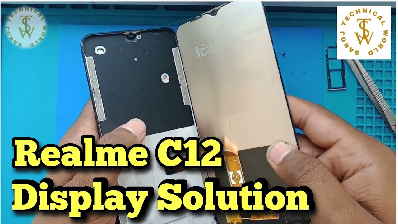 Realme C12 Cracked Display Screen Replace | Realme C12 Combo Broken Display Screen Replacement