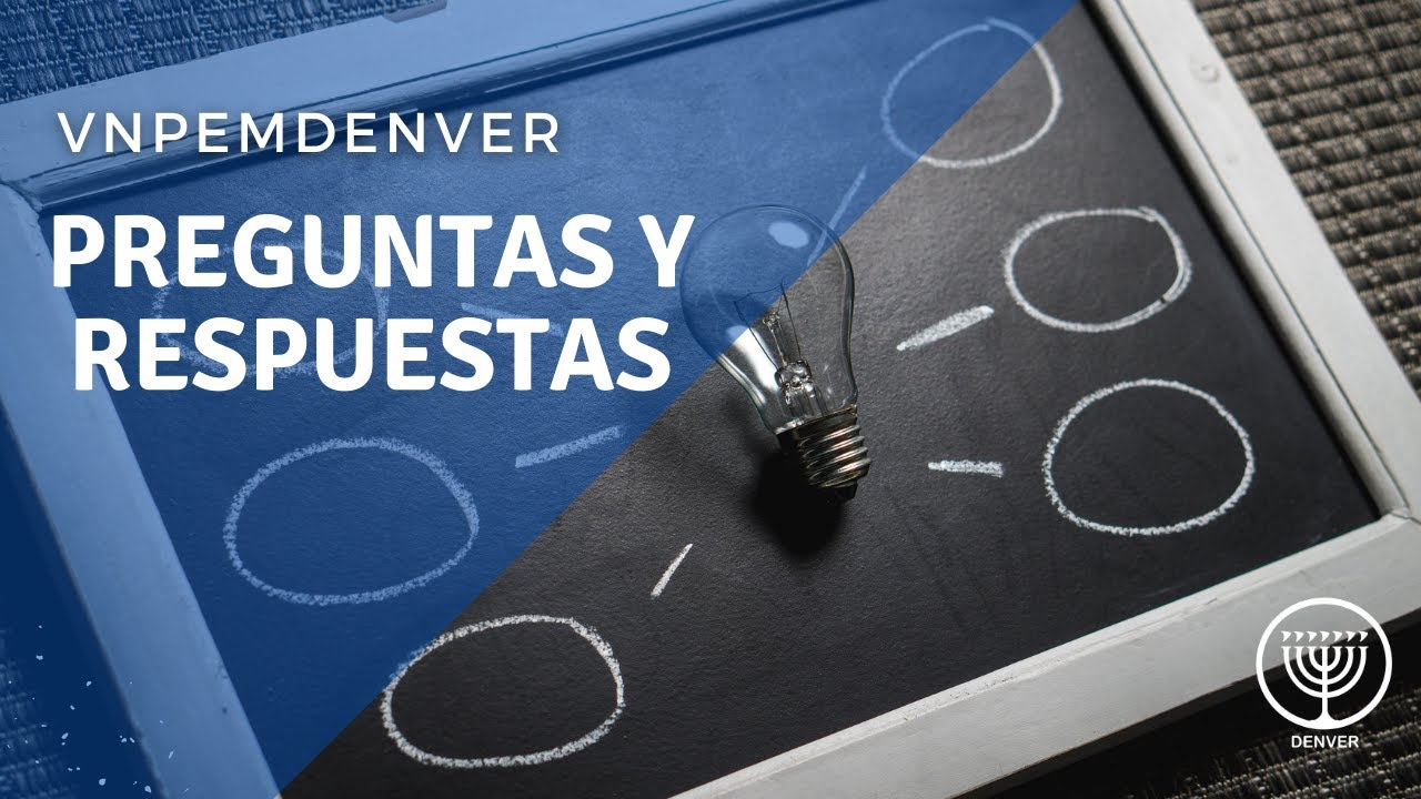 Preguntas y respuestas con el Pastor Francisco Mendez.