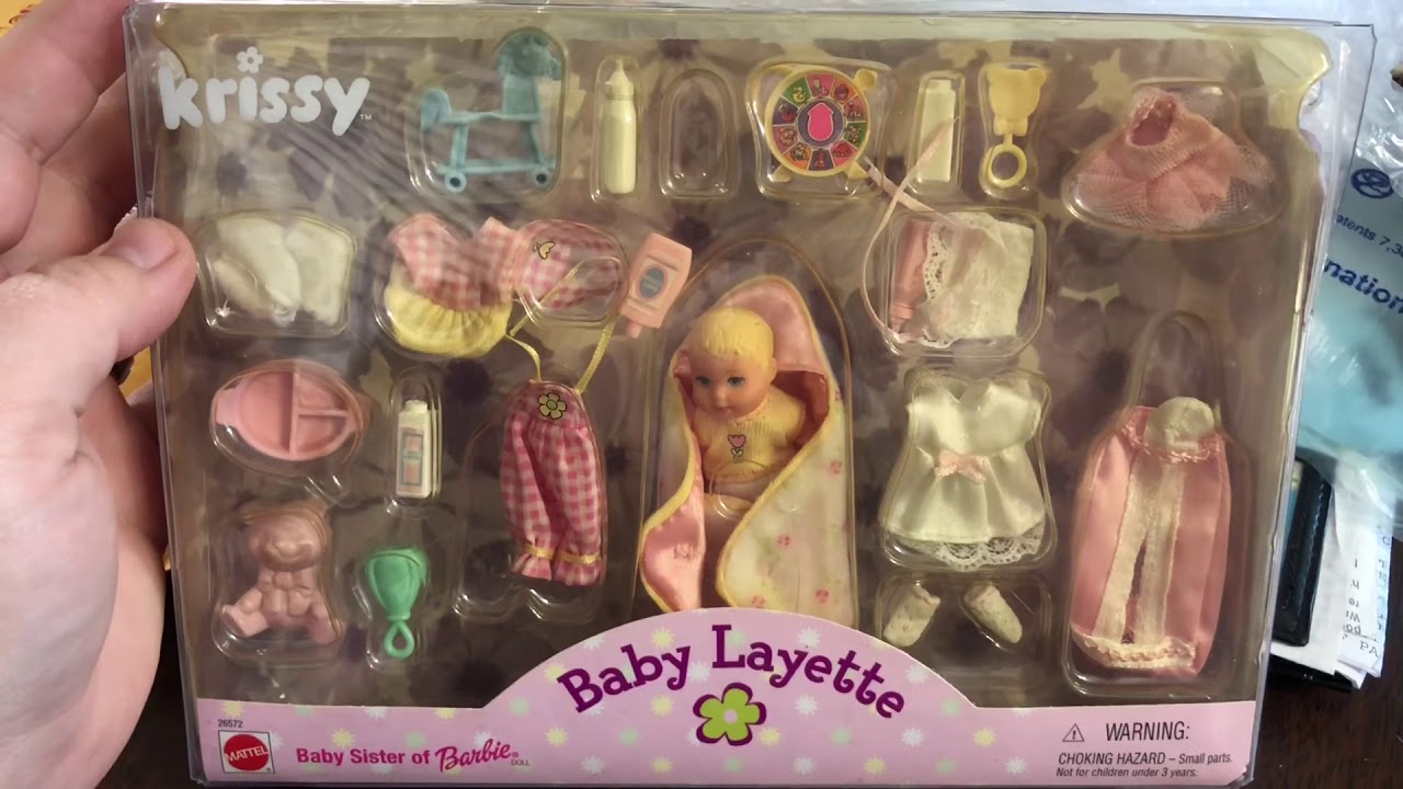 Box Opening - Mattel Baby Krissy - 1999 Baby Sister of Barbie