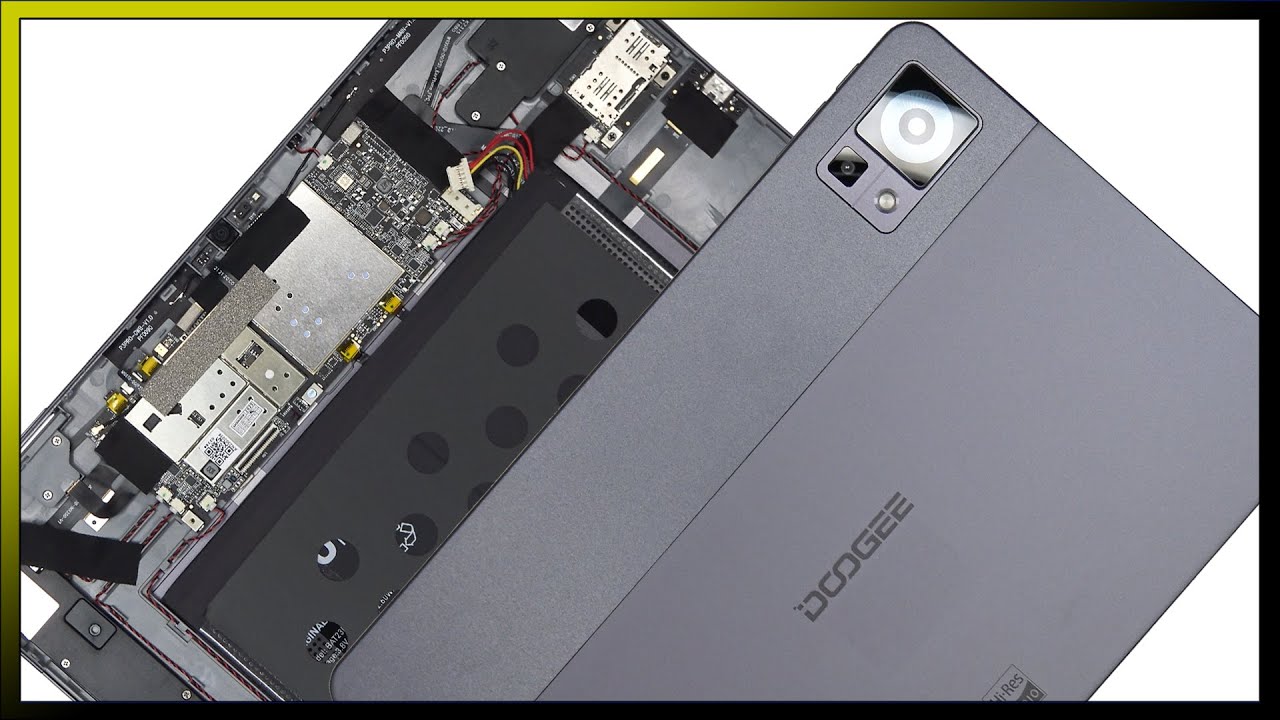 Doogee T30 Pro Tablet Teardown Disassembly Repair Video Review