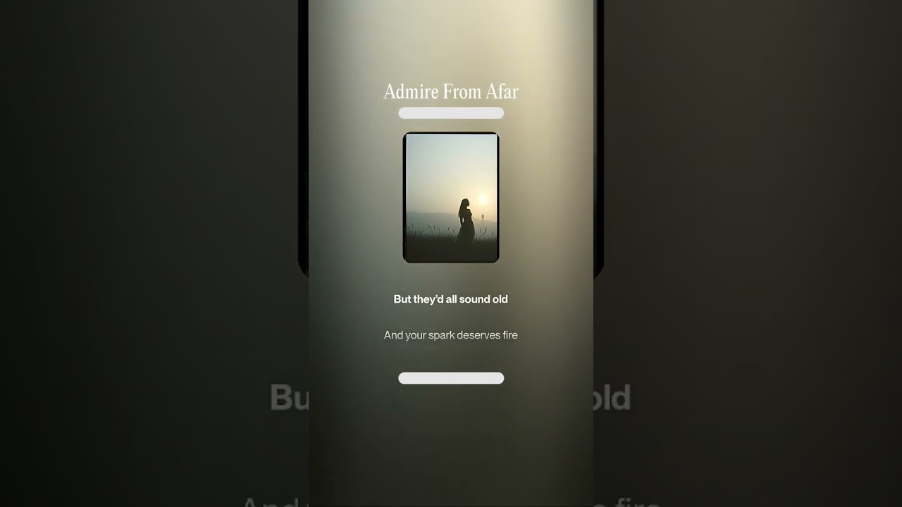 Admire from Afar