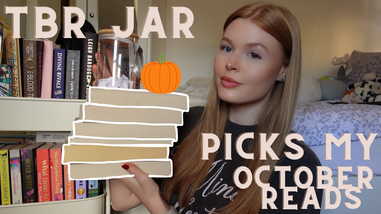 TBR Jar Prompts Pick my October Reads🫙🎃