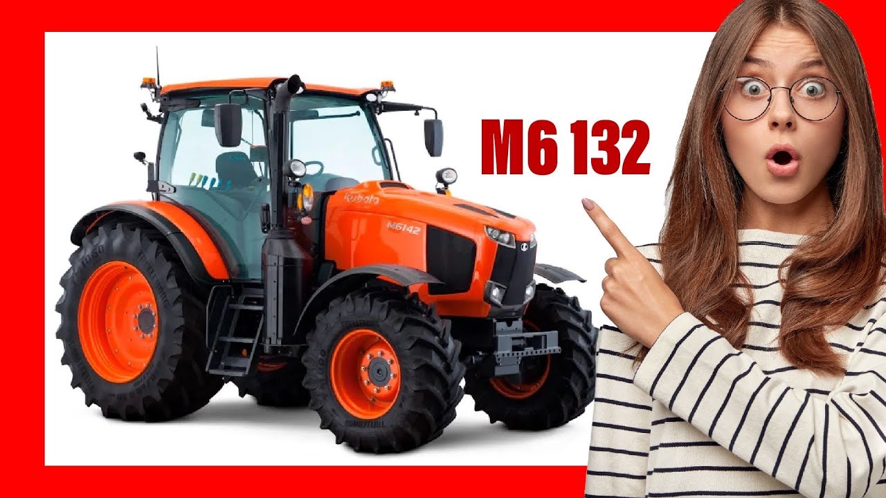 KUBOTA M6 132  🚜