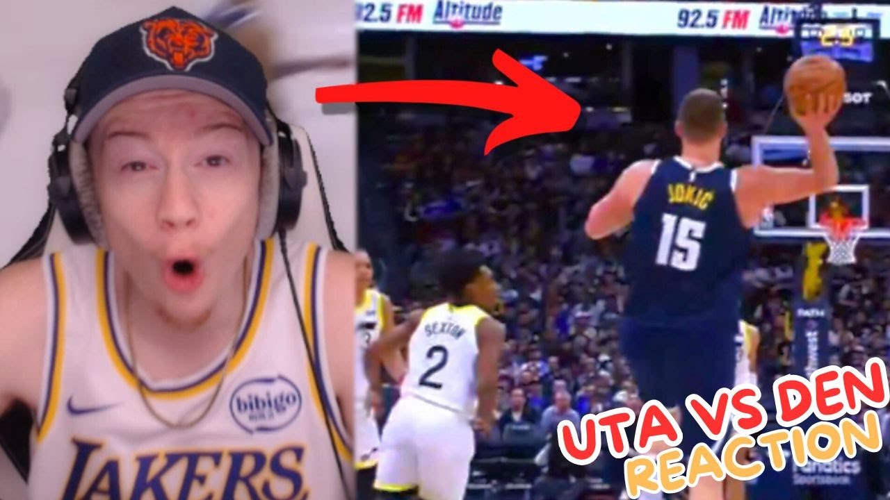 Реакция на игру Nuggets против Jazz регулярного сезона!