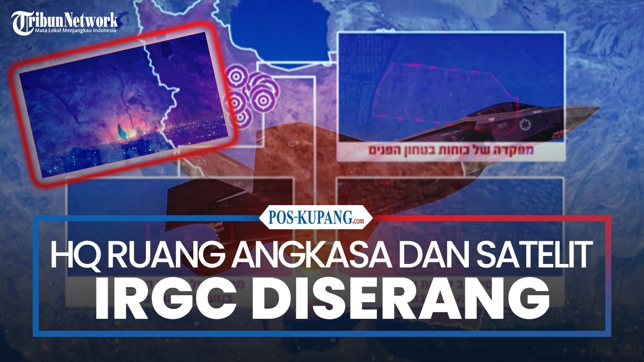 IDF Serang Markas Besar Ruang Angkasa dan Satelit Garda Revolusi di Teheran
