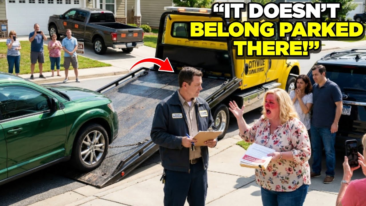 HOA Karen Reported My Truck Every Week — Until She Found Out I Own the Tow Company