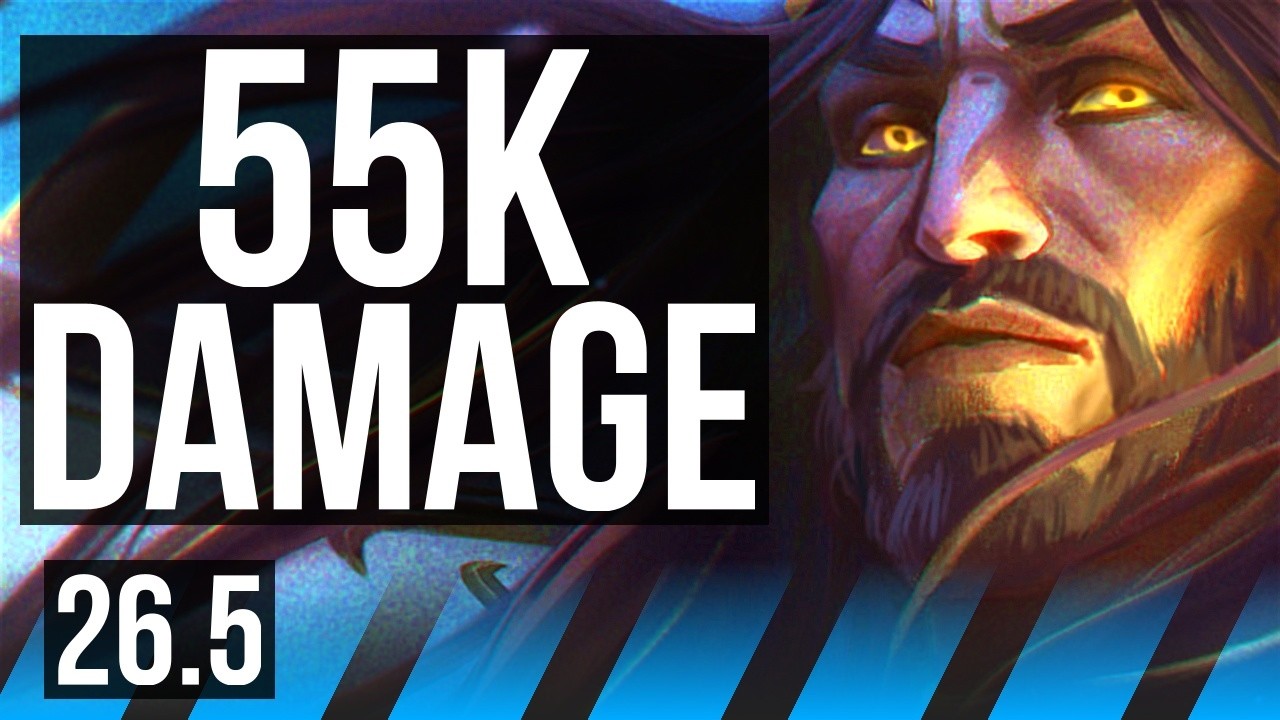 SWAIN vs IRELIA (MID) | 55K damage | EUNE Master | 26.5