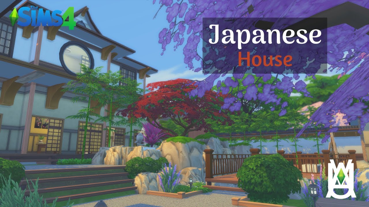 Japanese House 🌸🇯🇵 [Stop Motion Speed Build] - The Sims 4