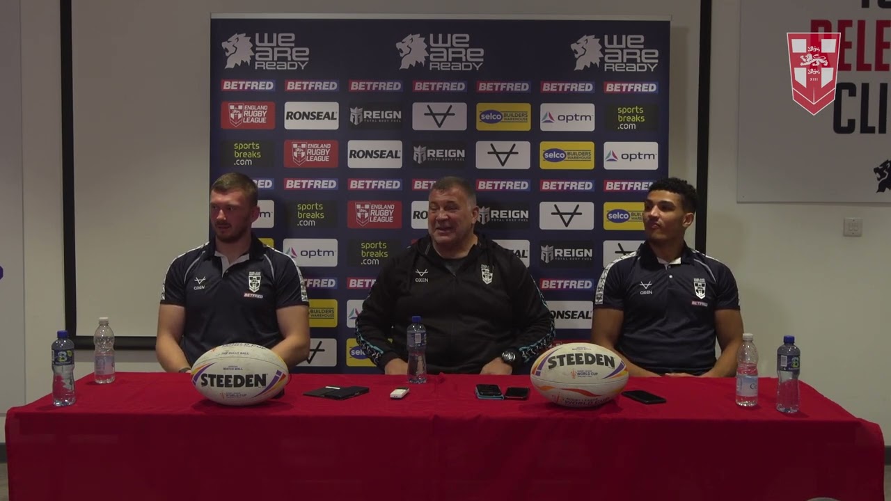 Shaun Wane Press Conference | England v Greece
