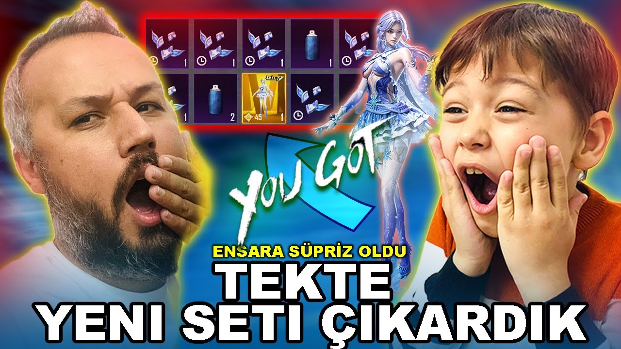 YENİ SET'e HAMZA TEK ATTI ! 32000 UC EZDİK