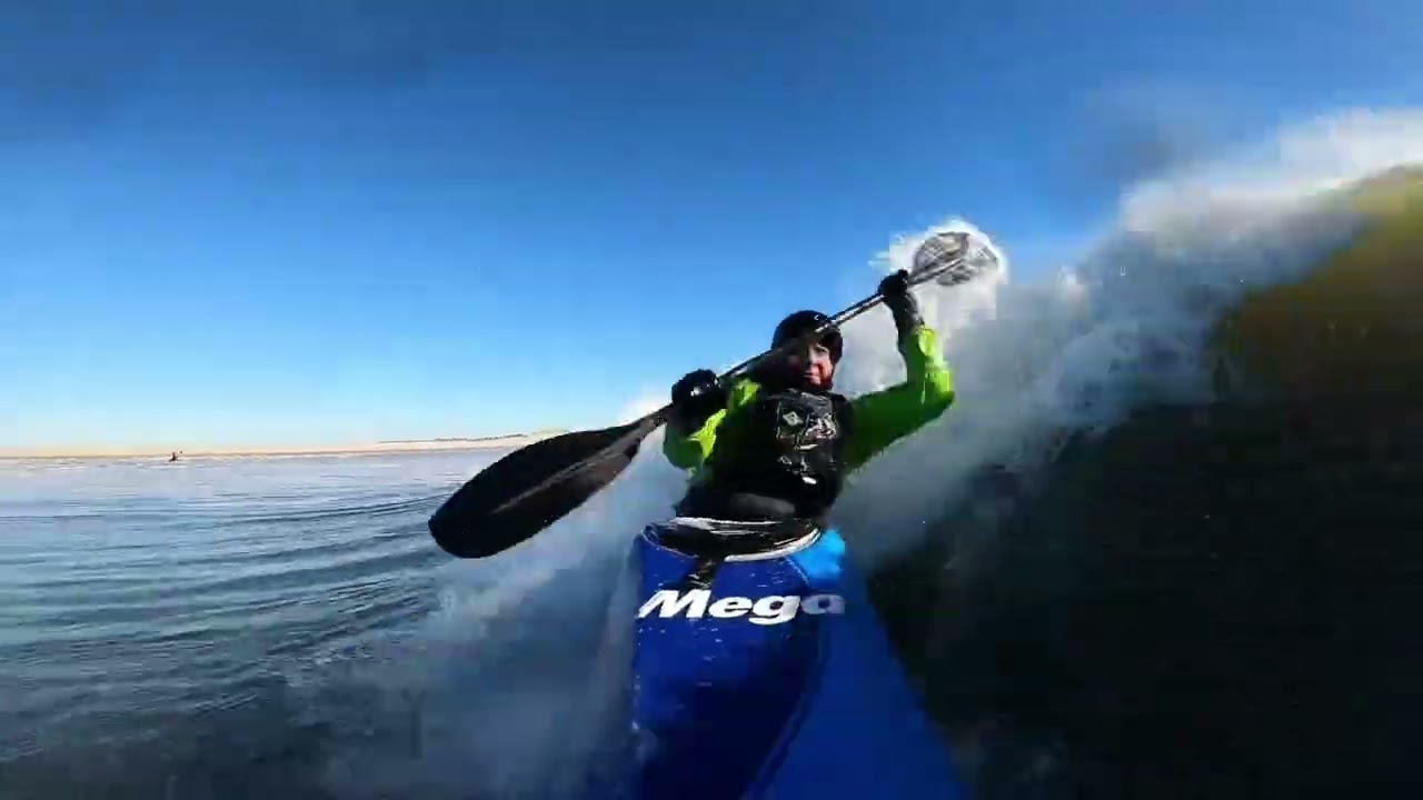 Democrat Point, Surf Kayak Session 12/9/22. What a Day!