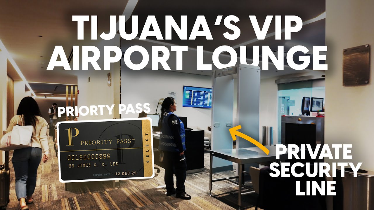 Удивительный VIP-лаунж Priority Pass в аэропорту Тихуаны