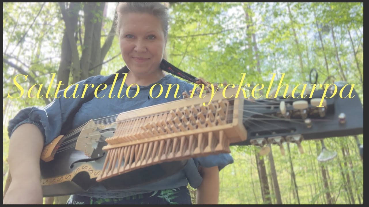 Saltarello on Swedish Nyckelharpa (Artefactum cover) #artefactum #nyckelharpa