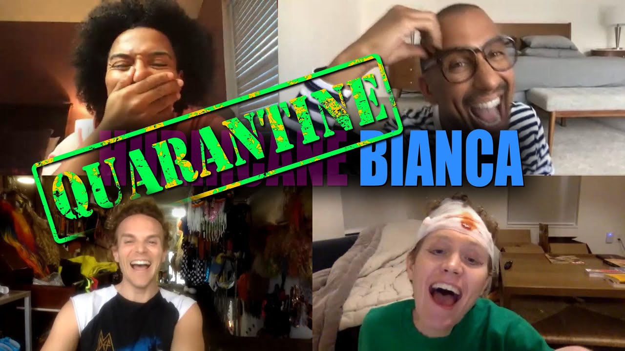 QUARANTINE BIANCA:  Hurricane Bianca Cast Reunion in Lockdown
