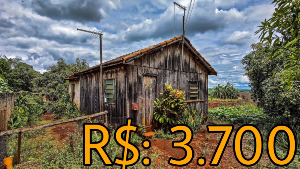 Esse sítio no interior está mais barato que muita casa na cidade
