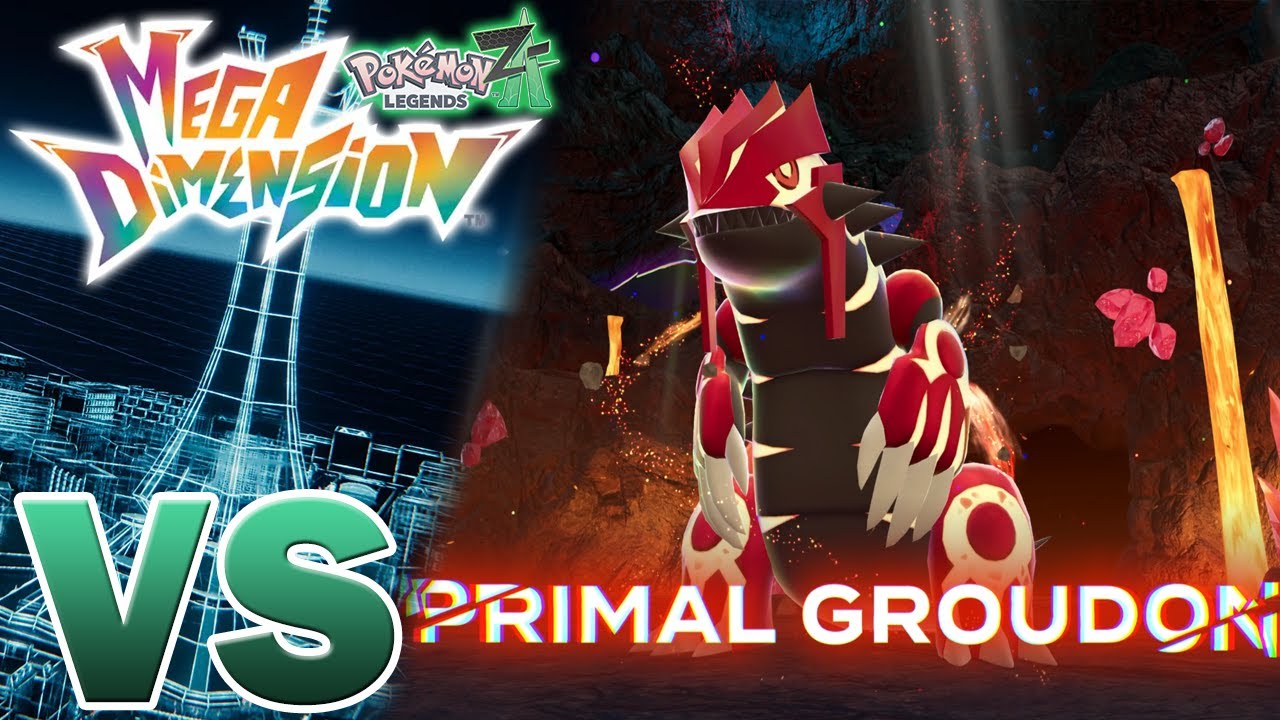 Pokemon Legends ZA DLC - VS Primal Groudon!
