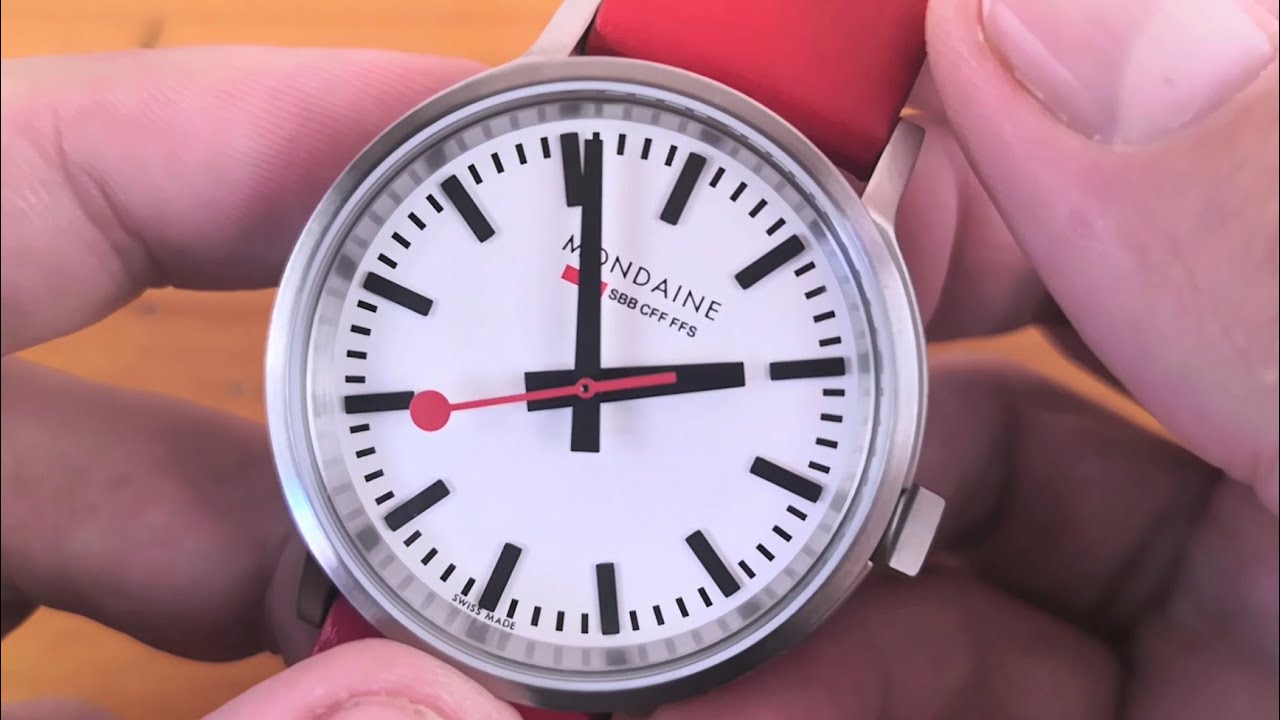 Mondaine Stop2Go - Análisis / Reviewen español - (Relojes y Ferrocarril)