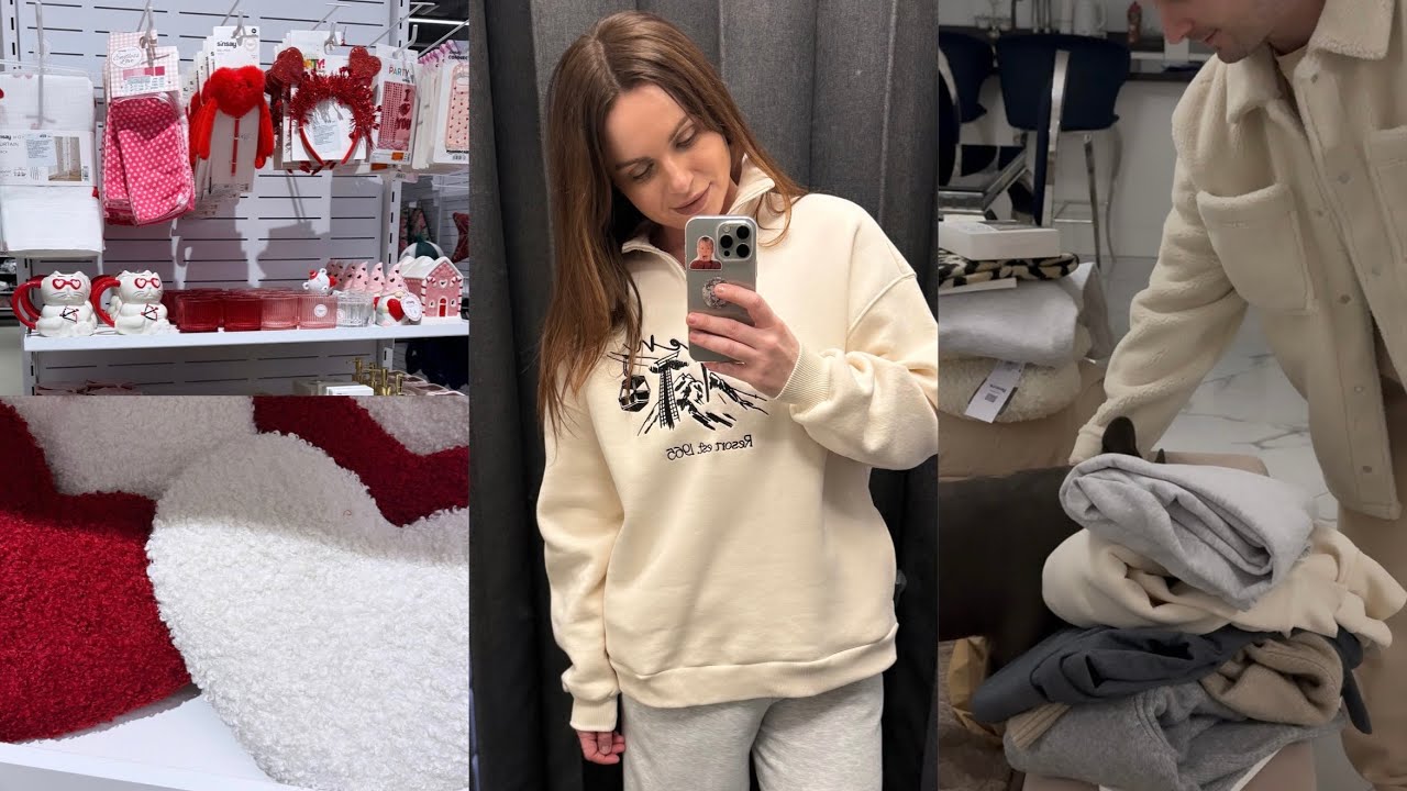 Shopping vlog:на РАСПРОДАЖЕ урвали, что хотели🛍️Никита выбрал сам🙏🏻Забрала, что давно присмотрела🫰🏻