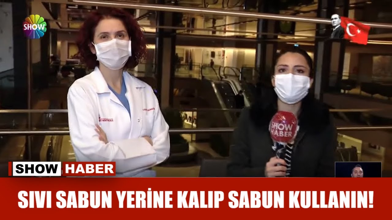 Sıvı sabun yerine kalıp sabun kullanın!