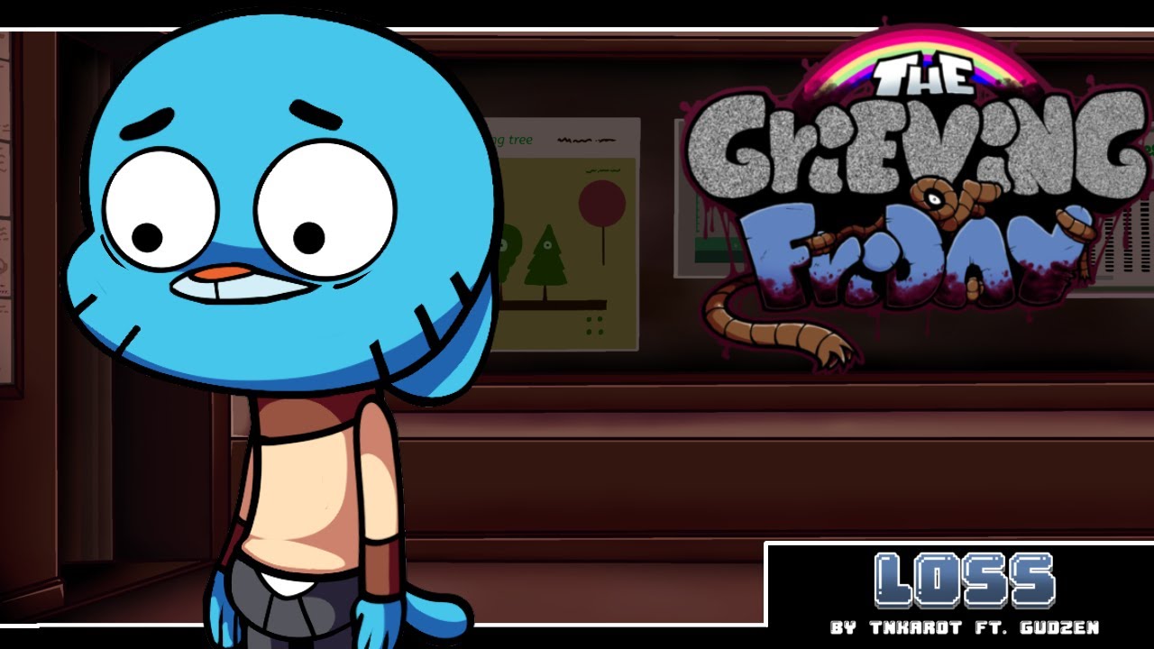 The Grieving of Friday- LOSS GAMEPLAY [By Tnkarot ft Gudzen] FNF MOD|TGOF