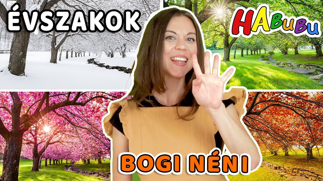 Évszakok | Vajon mi a különbség a 4 évszak között? | Bogi Néni elmeséli