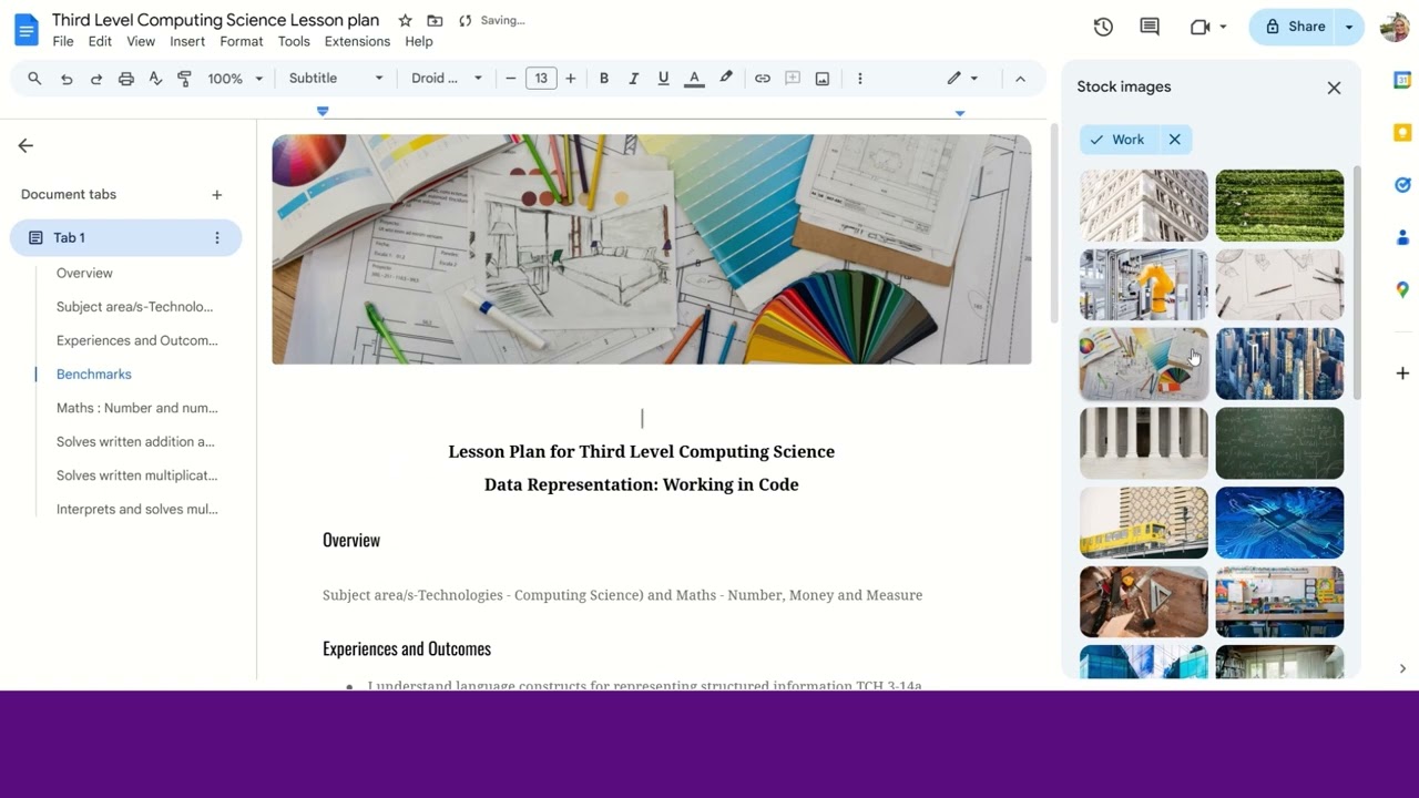 Customise your Google docs with polished cover images