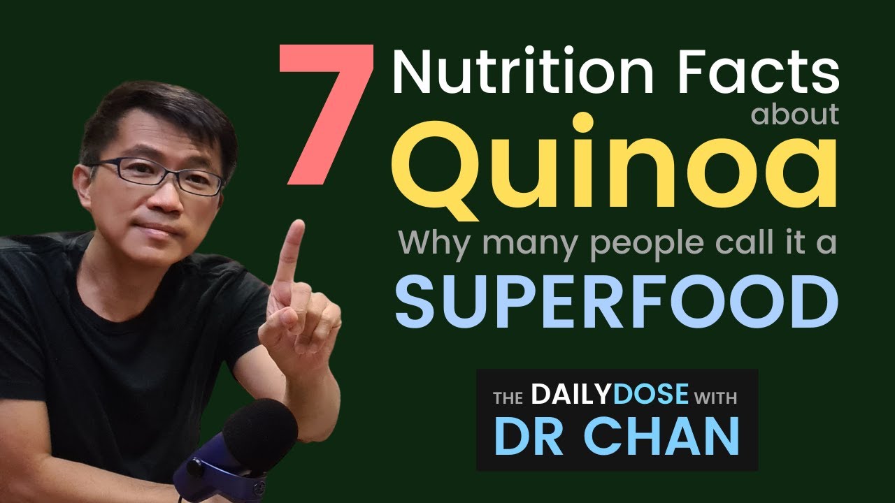 7 Nutrition Facts about Quinoa - Why Quinoa is seen by many as a Superfood.