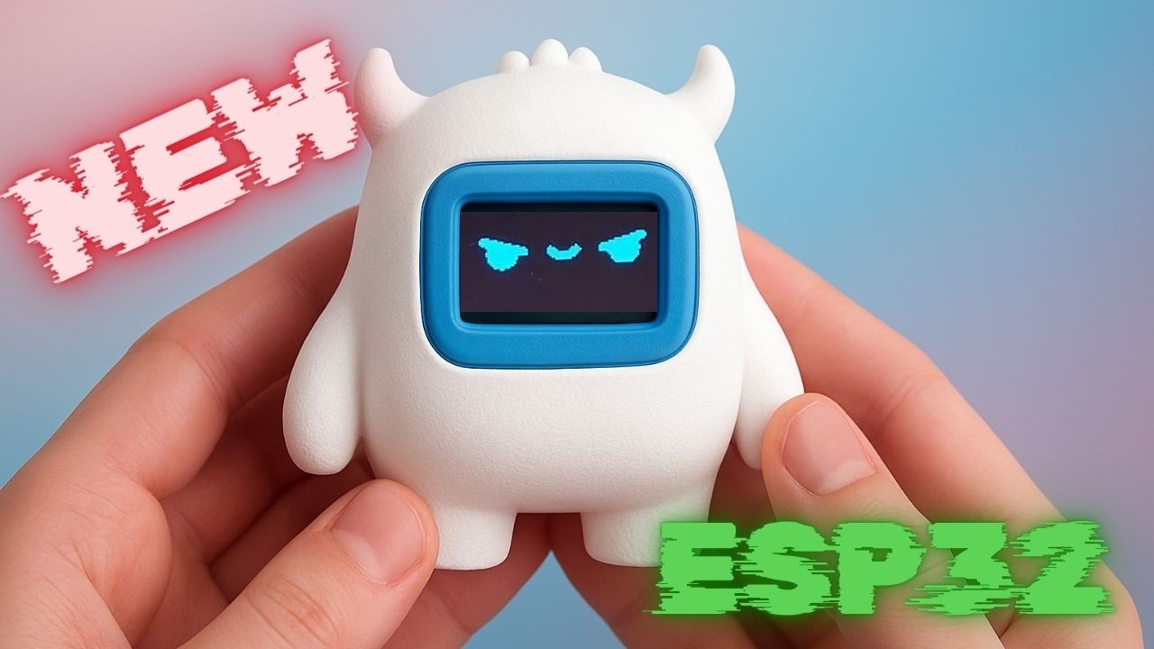 How I Built a 3D Printed Desk Buddy with ESP32