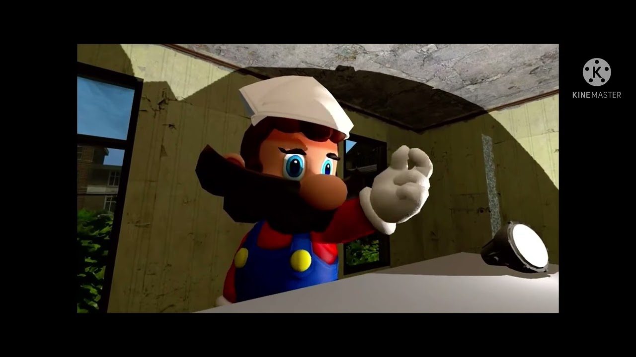 Mario saying Woomy woomy