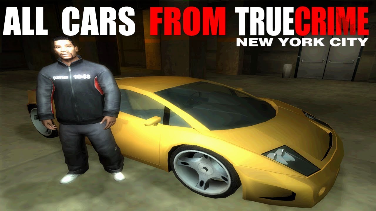 All Cars from True Crime: New York City [PS2]