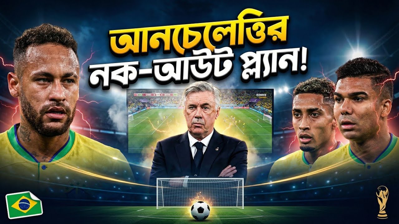 বিশ্বকাপ জয়ের জন্য পেনাল্টি কি সবচেয়ে বড় অস্ত্র? আনচেলেত্তির নক–আউট প্ল্যান!