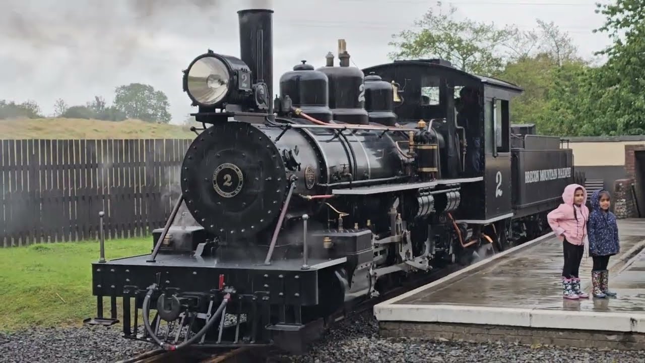 American Steam Engine in the UK | Brecon Mountain Railway | Wales