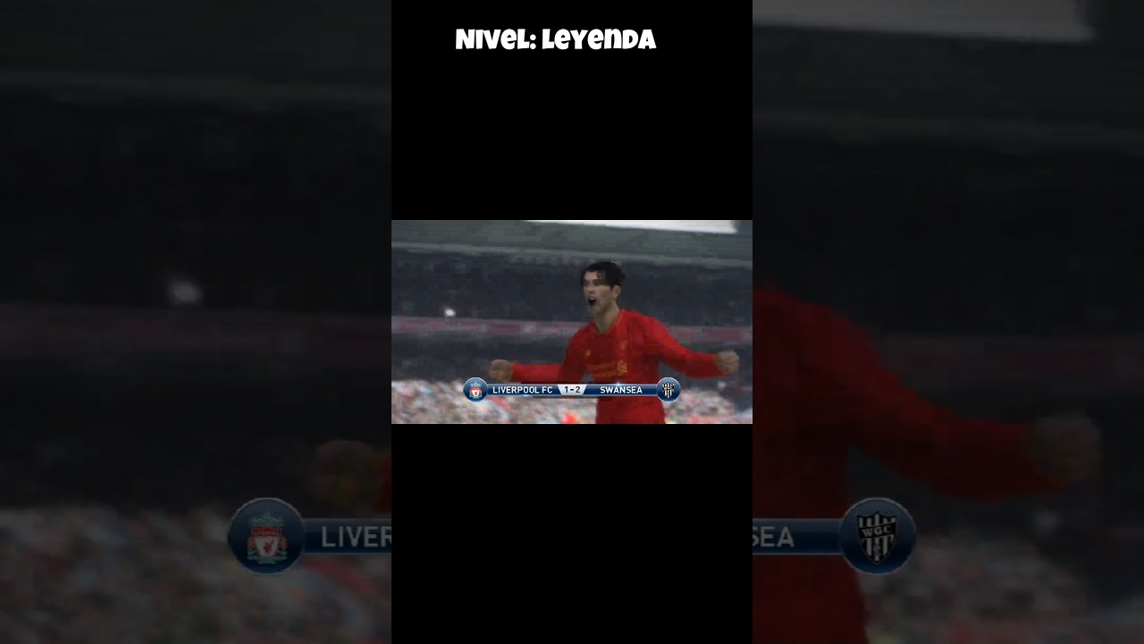 Marcando un gol para el descuento en el empate vs  