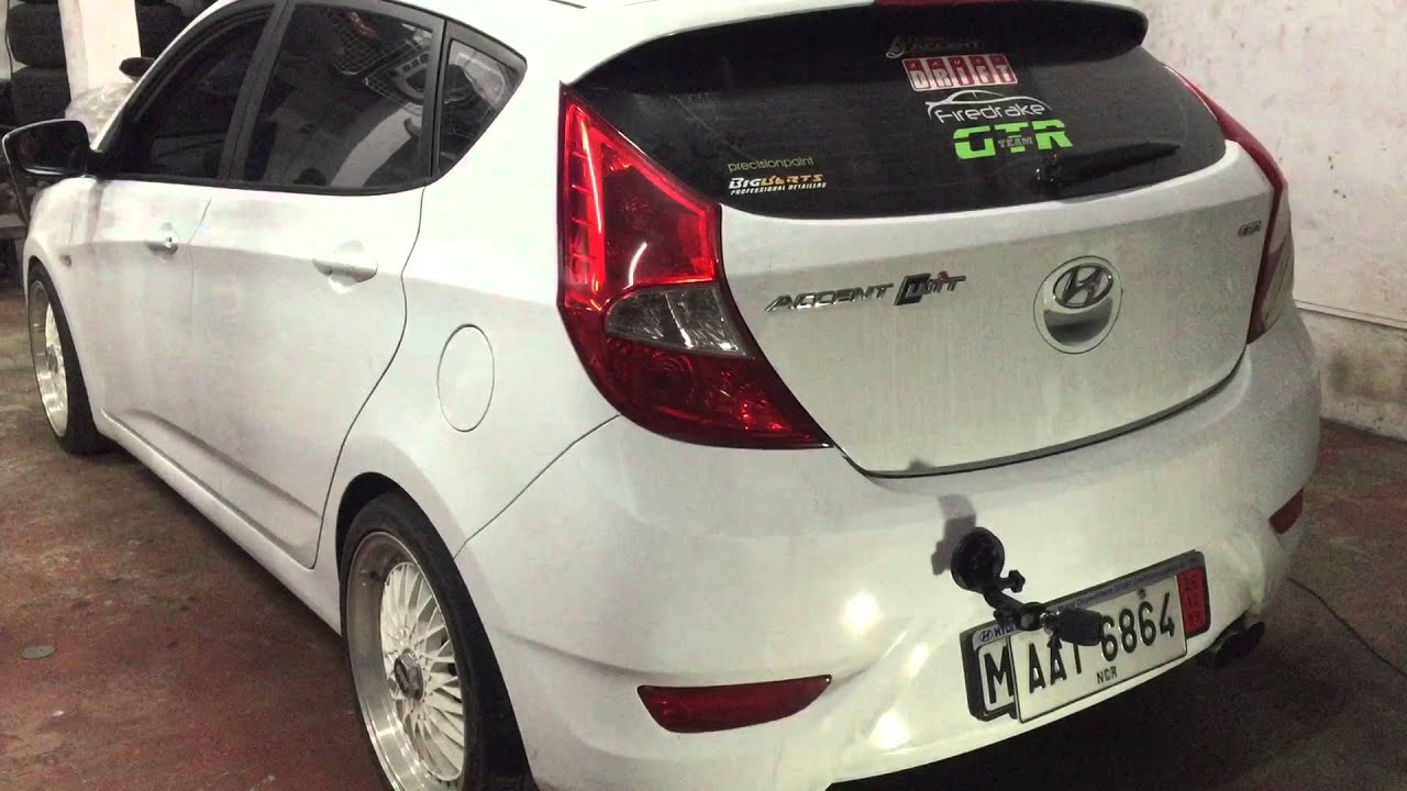 Hyundai Accent Crdi Full Exhaust system, FMIC  (DRIFT Xaust)